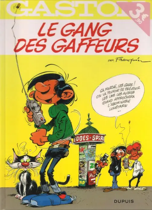 Couverture de l'album Gaston Tome 15 Le gang des gaffeurs