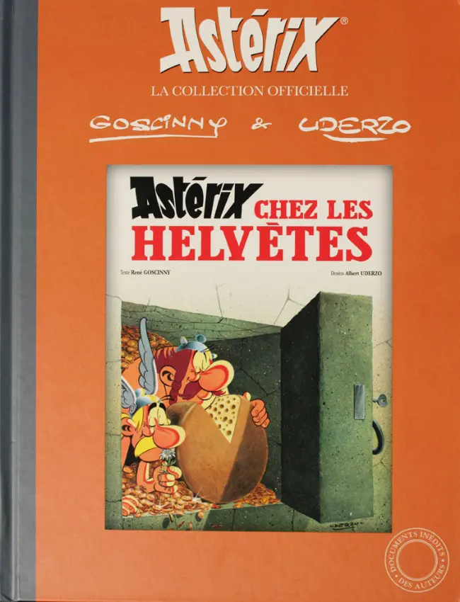 Couverture de l'album Astérix La collection officielle Tome 16 Astérix chez les Helvètes