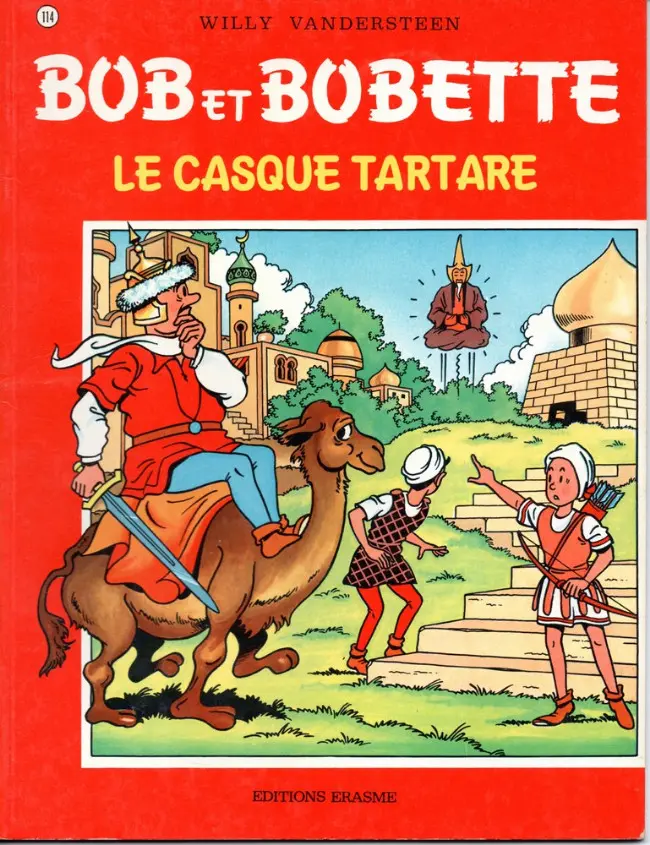 Couverture de l'album Bob et Bobette Tome 114 Le casque tartare