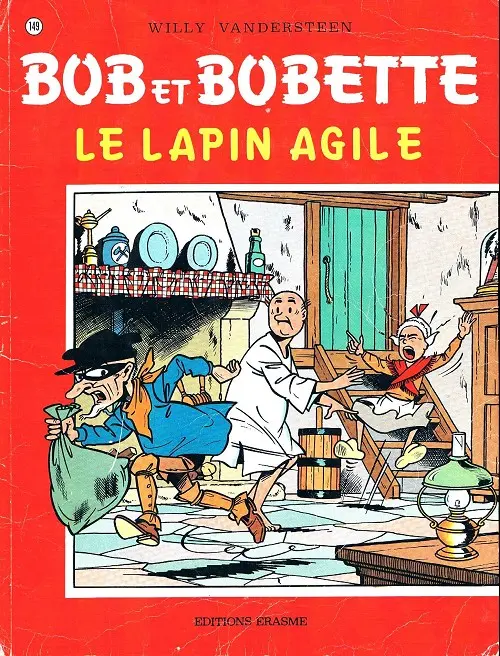 Couverture de l'album Bob et Bobette Tome 149 Le lapin agile
