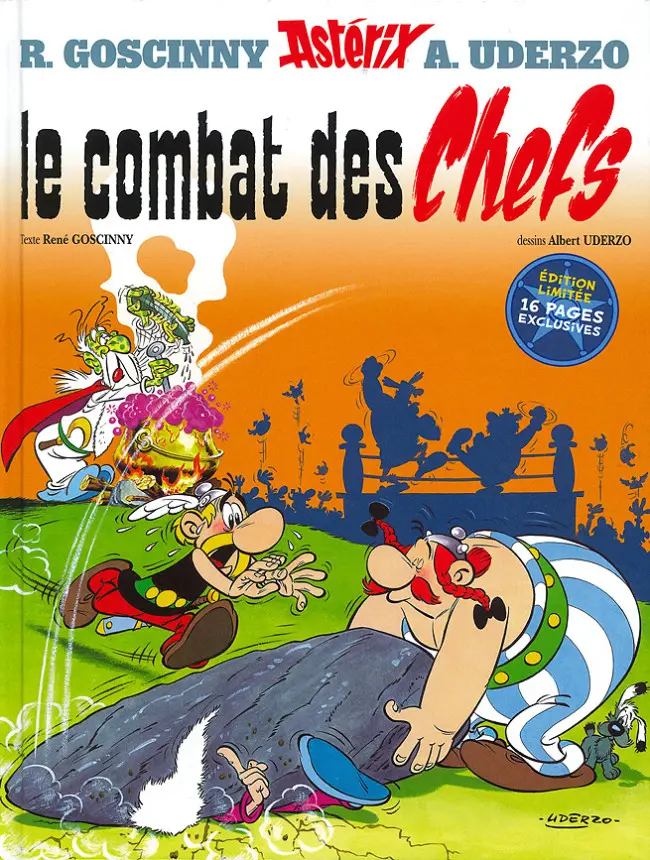 Couverture de l'album Astérix Tome 7 Le Combat des Chefs