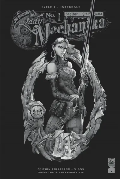 Couverture de l'album Lady Mechanika Intégrale Cycle I - Édition collector