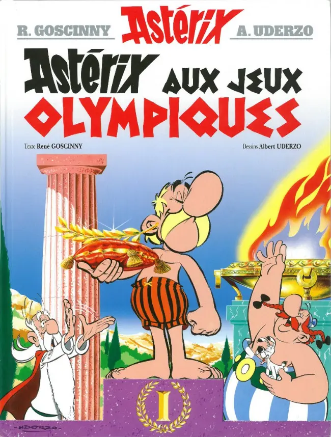 Couverture de l'album Astérix Tome 12 Astérix aux Jeux Olympiques