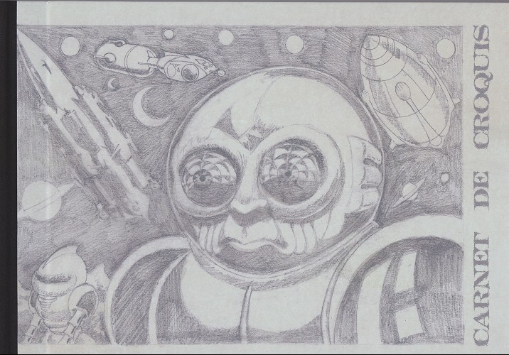 Couverture de l'album Chronique d'extraterrestres La Conquête - Carnet de croquis