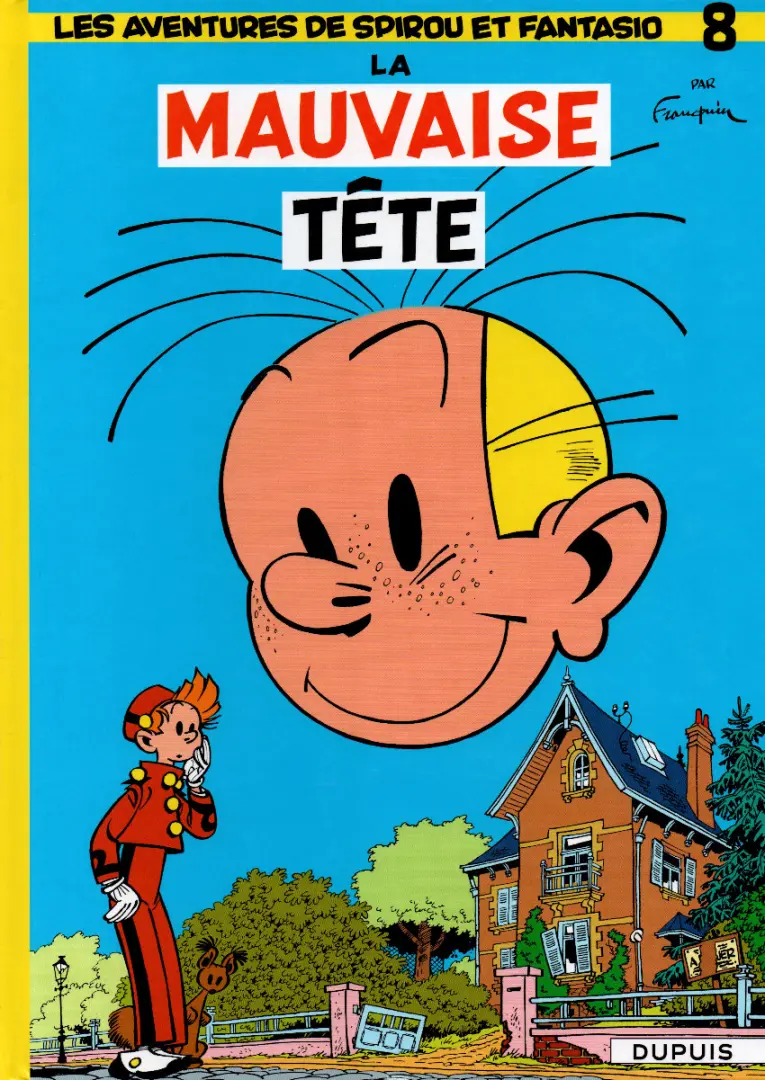Couverture de l'album Spirou et Fantasio Tome 8 La mauvaise tête