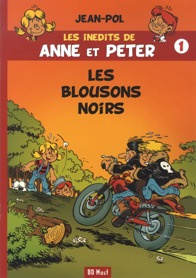 Couverture de l'album Anne et Peter 1 Les blousons noirs