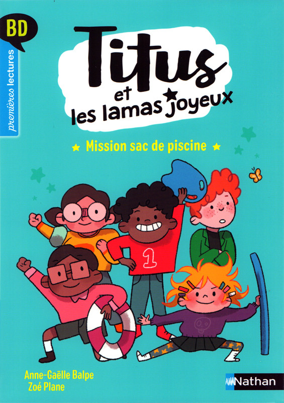 Couverture de l'album Titus et les lamas joyeux 1 Mission sac des piscine