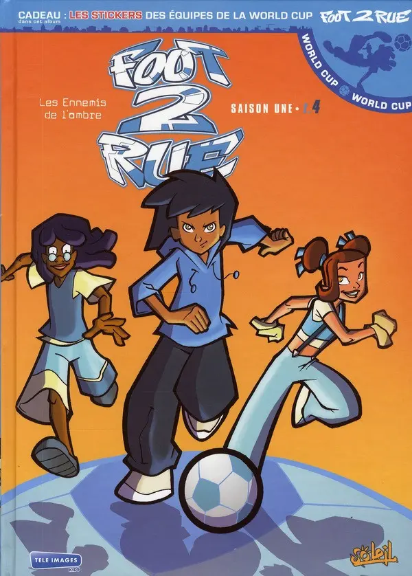 Couverture de l'album Foot 2 rue Tome 4 Les ennemis de l'ombre