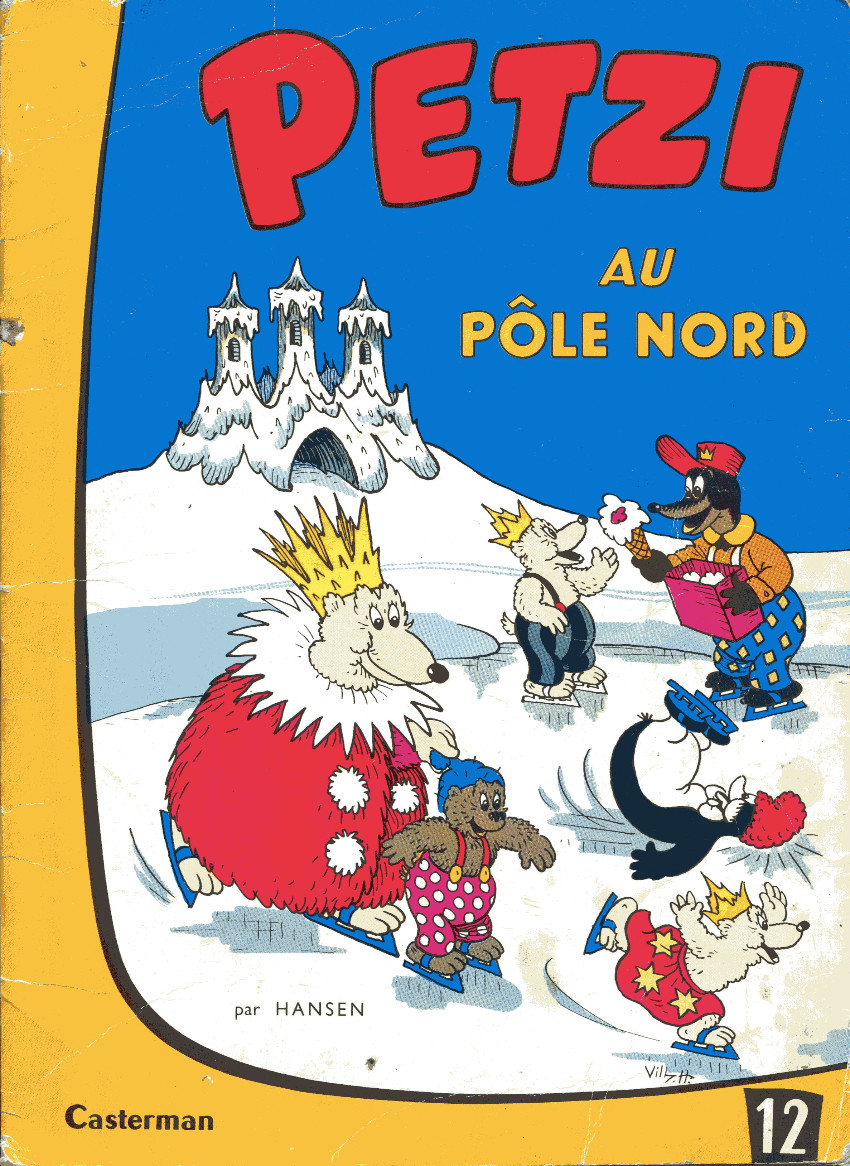 Couverture de l'album Petzi Tome 12 Petzi au Pôle Nord