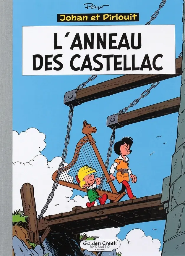 Couverture de l'album Johan et Pirlouit Tome 11 L'anneau des Castellac