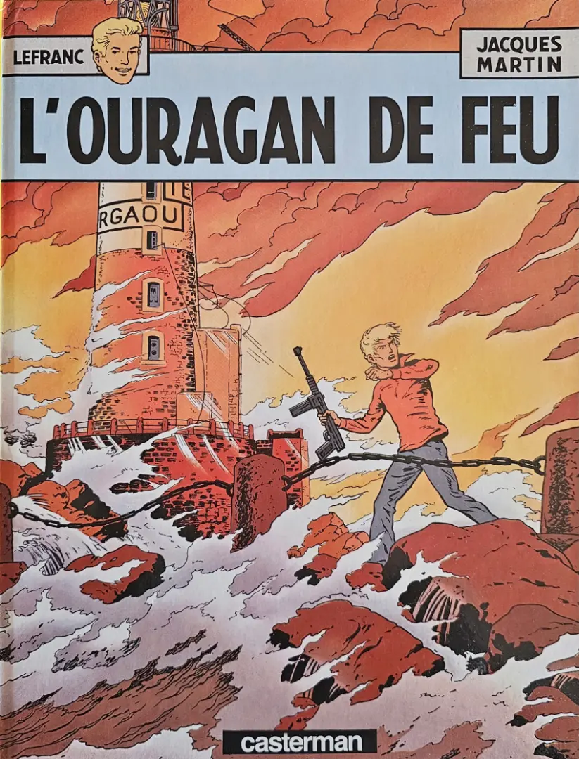 Couverture de l'album Lefranc Tome 2 L'ouragan de feu