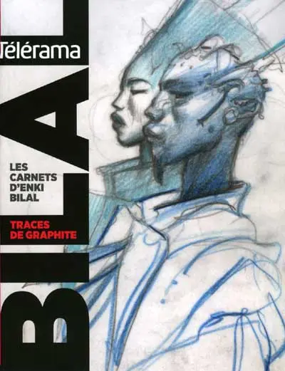 Couverture de l'album Graphite in progress Les carnets d'Enki Bilal - Traces de graphite