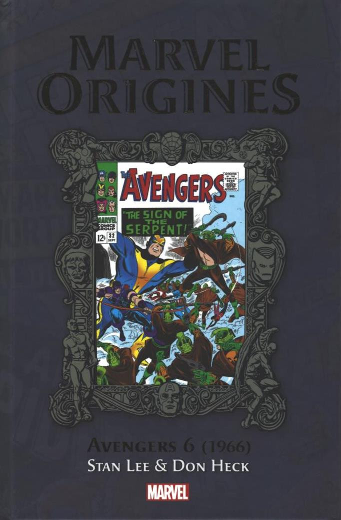 Couverture de l'album Marvel Origines N° 50 Avengers 6 -1966)