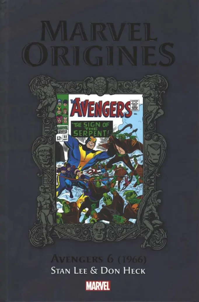 Couverture de l'album Marvel Origines N° 50 Avengers 6 -1966)