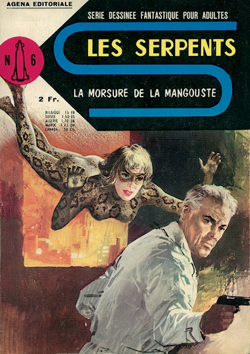 Couverture de l'album Les serpents N° 6 La Morsure de la mangouste