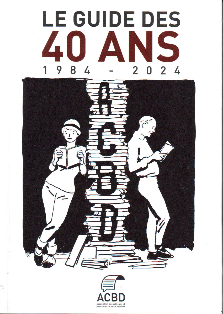 Couverture de l'album Le Guide des 40 ans de l'ACBD 1984-2024