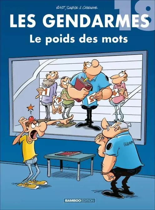 Couverture de l'album Les Gendarmes Tome 18 Le poids des mots