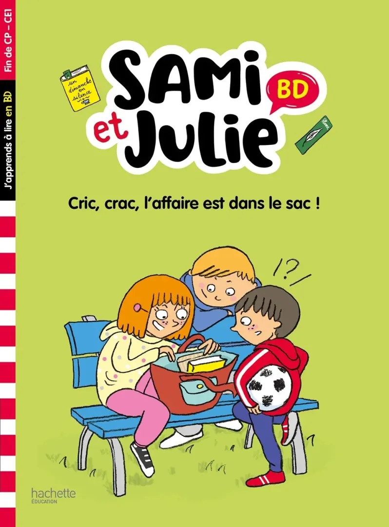 Couverture de l'album Sami et Julie Cric, crac, l'affaire est dans le sac !