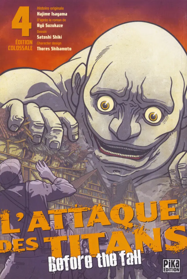 Couverture de l'album L'Attaque des Titans - Before The Fall 4