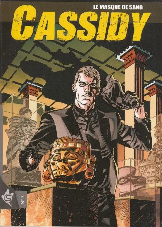 Couverture de l'album Cassidy N° 3 Le Masque de sang