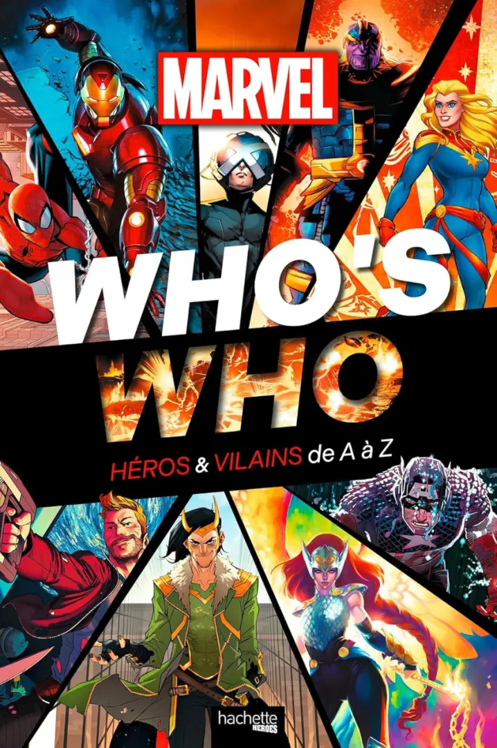 Couverture de l'album Who's who Marvel Héros & Vilains de A à Z