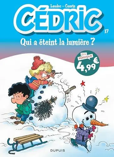 Couverture de l'album Cédric Tome 17 Qui a éteint la lumière ?