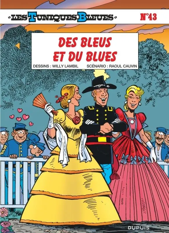 Couverture de l'album Les Tuniques Bleues Tome 43 Des bleus et du blues