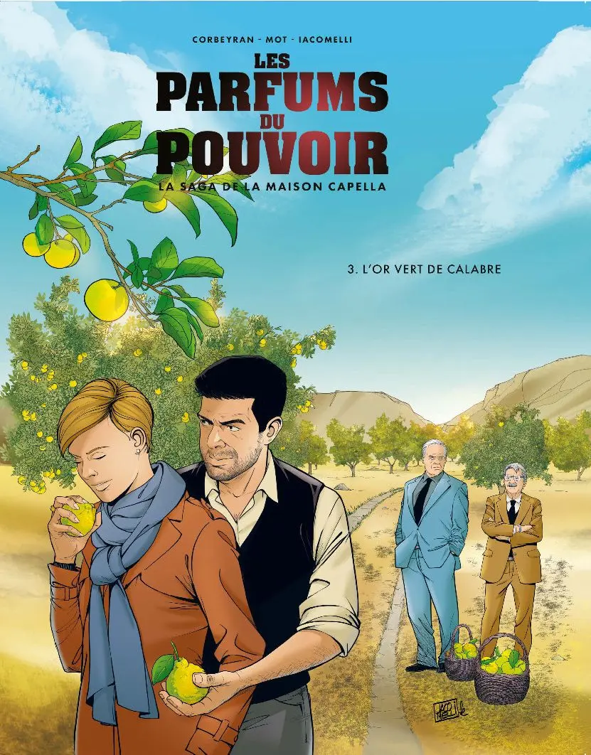 Couverture de l'album La maison des fragrances Tome 3 L'Or vert de Calabre
