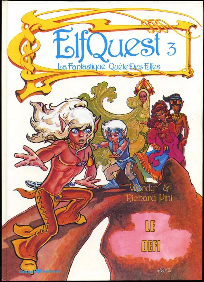 Couverture de l'album ElfQuest - La Fantastique quête des elfes Tome 3 Le défi