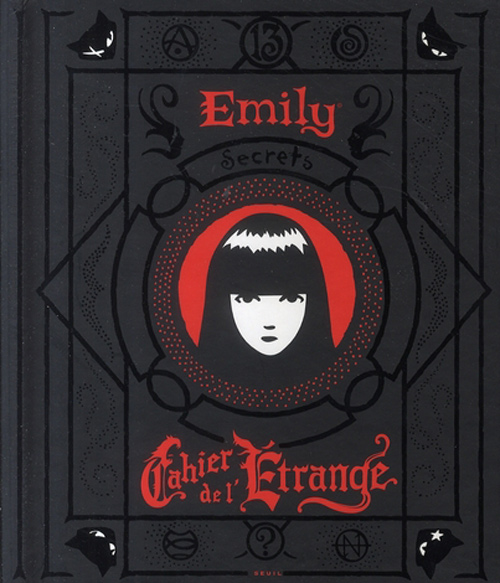 Couverture de l'album Emily the Strange Cahier de l'étrange (secrets)