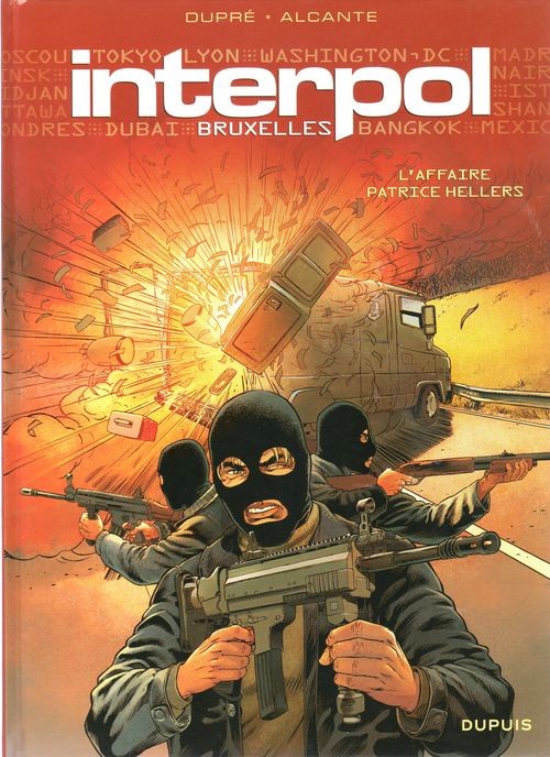 Couverture de l'album Interpol Tome 1 Bruxelles - L'affaire Patrice Hellers