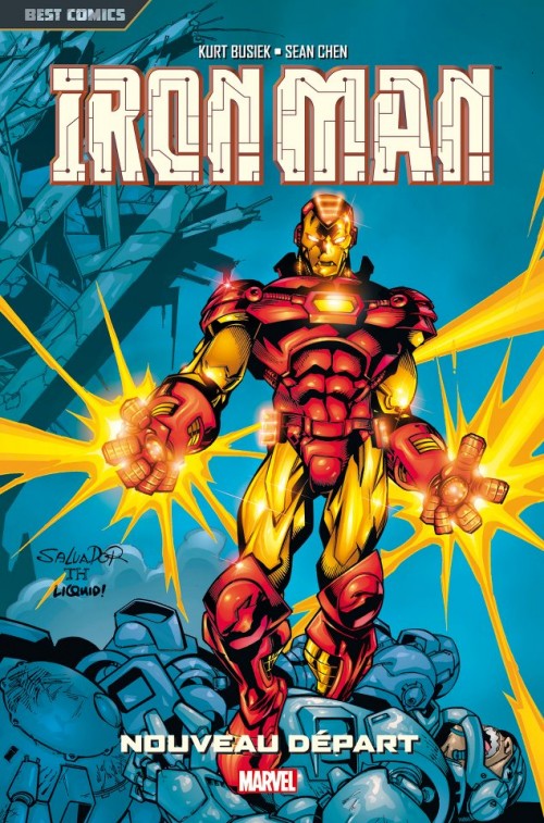 Couverture de l'album Iron Man Tome 2 Nouveau départ