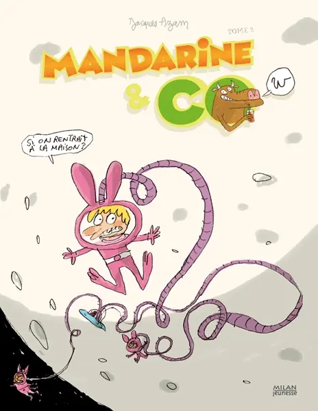 Couverture de l'album Mandarine & Cow Tome 2 Si on rentrait à la maison ?