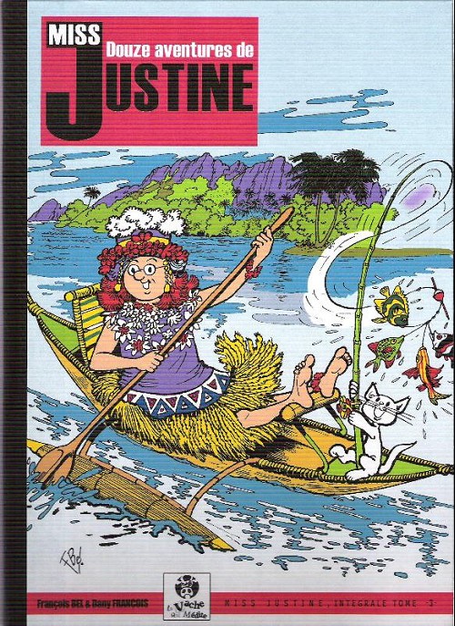 Couverture de l'album Miss Justine Intégrale Tome 3 Douze aventures de Miss Justine