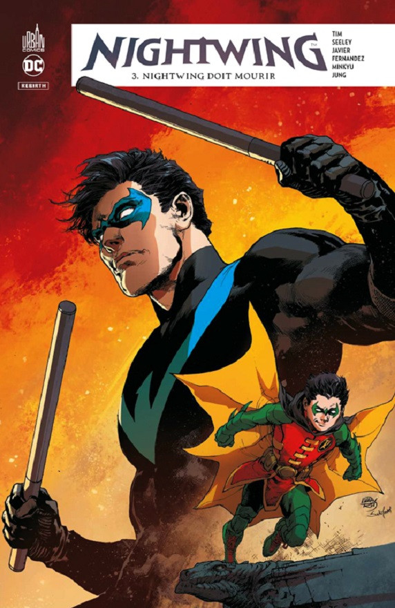 Couverture de l'album Nightwing Rebirth Tome 3 Nightwing doit mourir