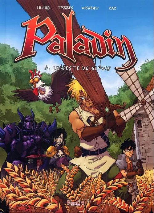 Couverture de l'album Paladin Tome 2 La geste de Glovis