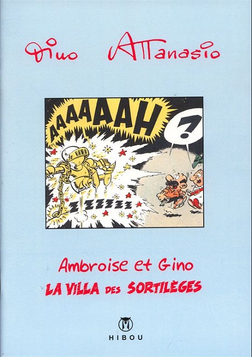Couverture de l'album Ambroise & Gino Tome 3 La villa des sortilèges