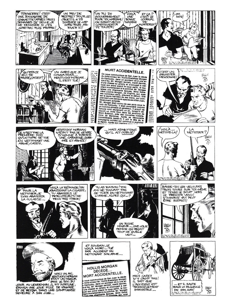 Planche de l'album Casey Ruggles Tome 6 L'enfer de Sidney-Town