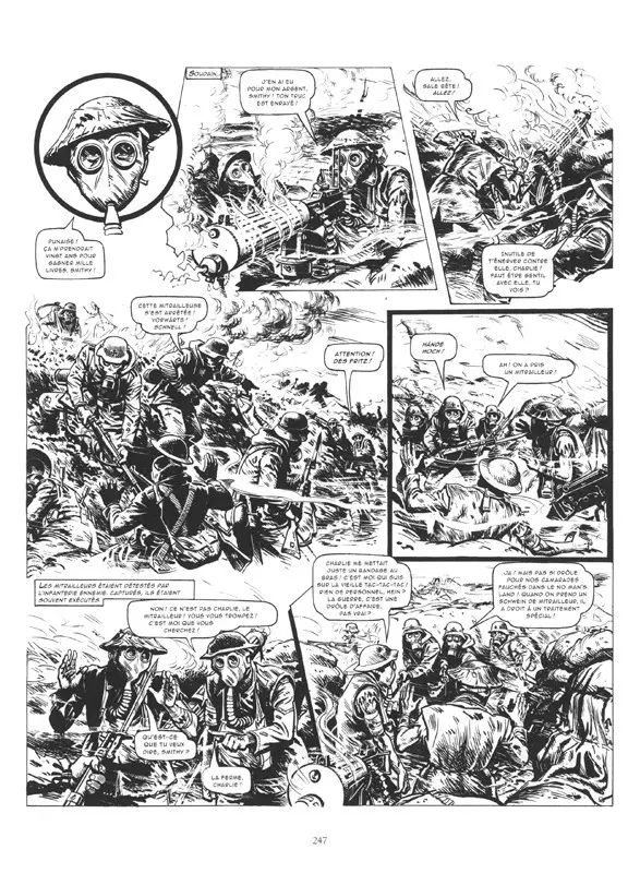 Planche de l'album La Grande Guerre de Charlie La Bataille de la Somme - Édition intégrale