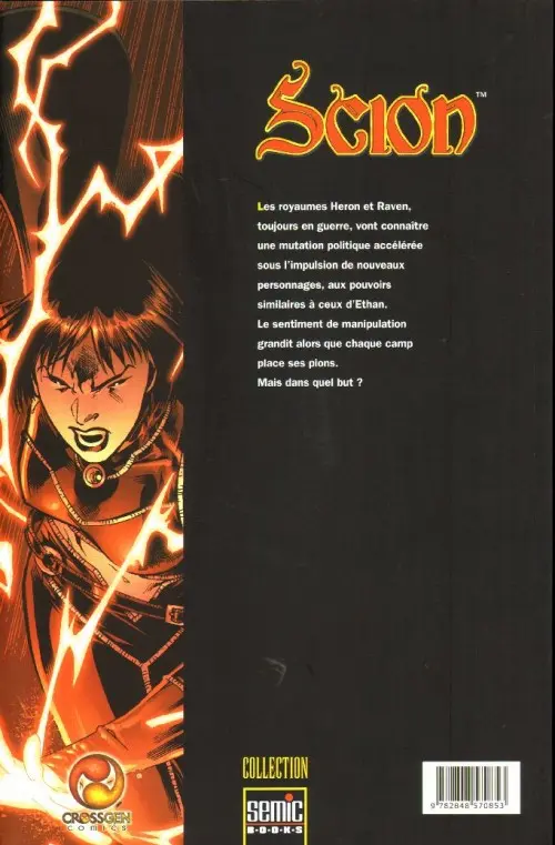 Verso de l'album Scion Tome 3