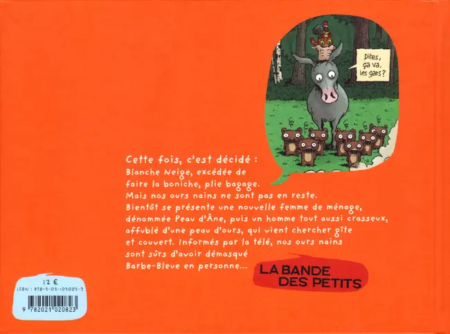 Verso de l'album Les sept ours nains Tome 4 Mais qui veut la peau des ours nains ?