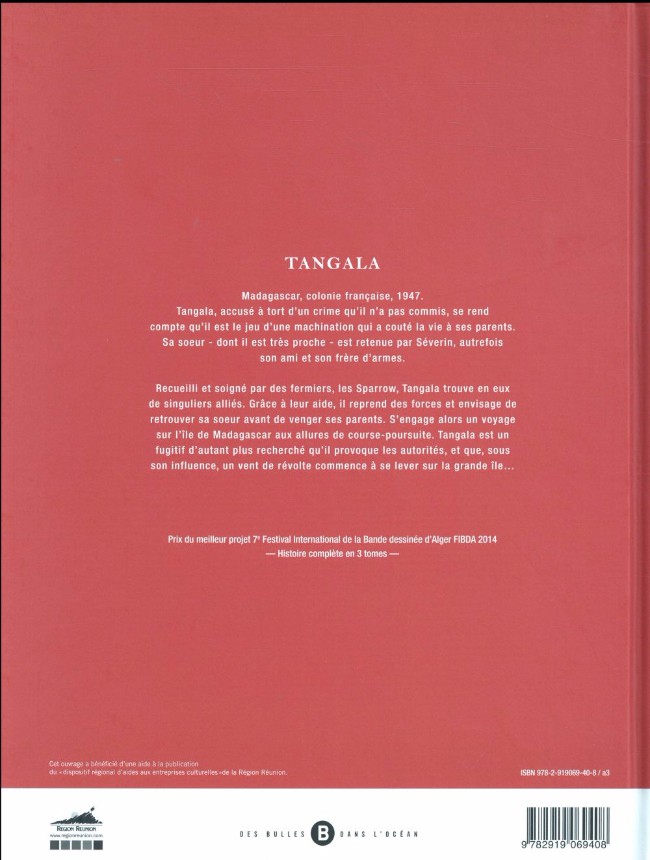 Verso de l'album Tangala Tome 2 Valin'ady Malgache