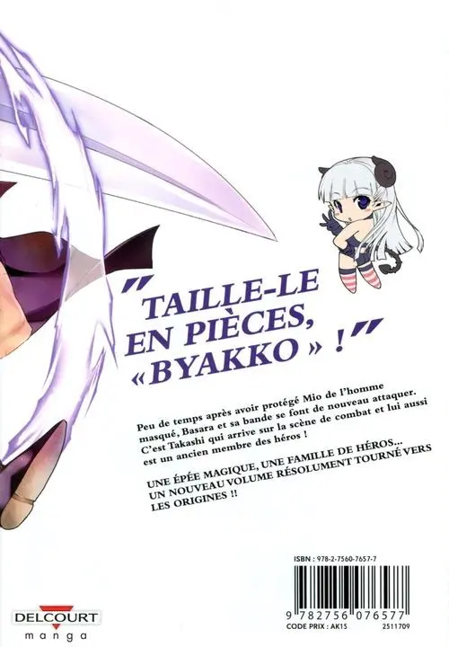 Verso de l'album The Testament of Sister New Devil 3