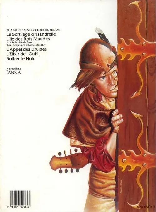 Verso de l'album Tristan le Ménestrel Tome 5 Bolbec le noir