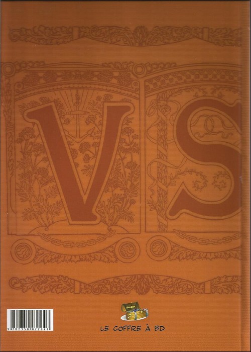 Verso de l'album Victor Sébastopol Les Mémoires d'un agent secret - Volume 1