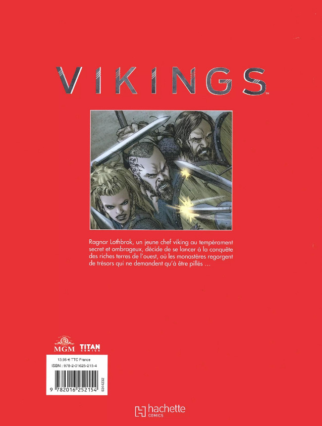 Verso de l'album Vikings Tome 1 Au Nom des Dieux