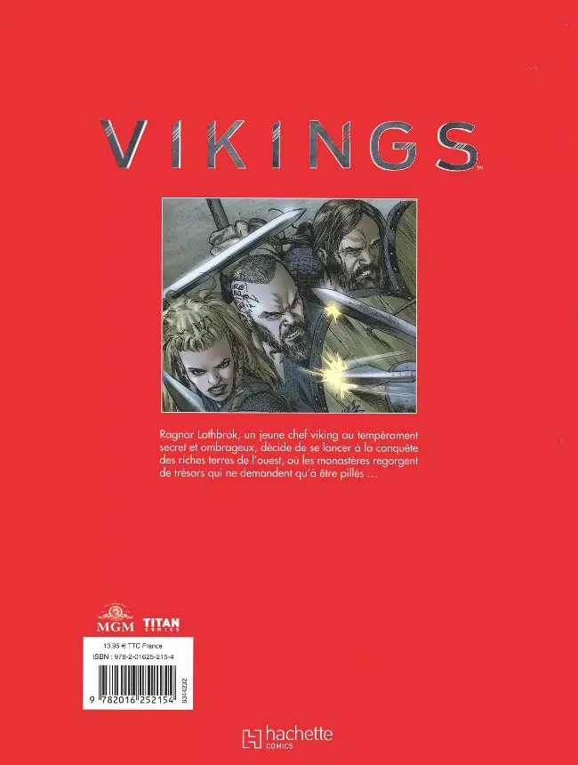 Verso de l'album Vikings Tome 1 Au Nom des Dieux