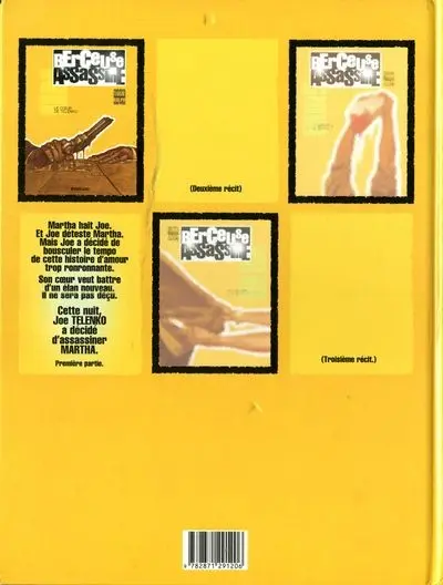 Verso de l'album Berceuse assassine Tome 1 Le cœur de Telenko