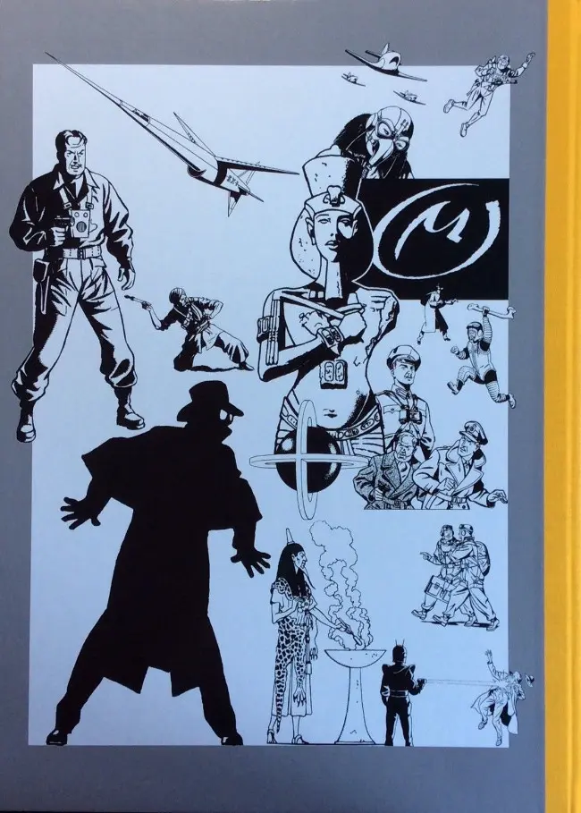 Verso de l'album Blake et Mortimer Tome 8 S.O.S. météores - Mortimer à Paris