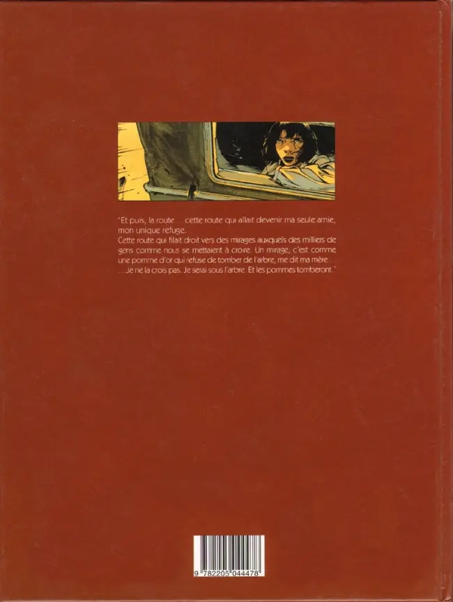 Verso de l'album Dixie Road Tome 1